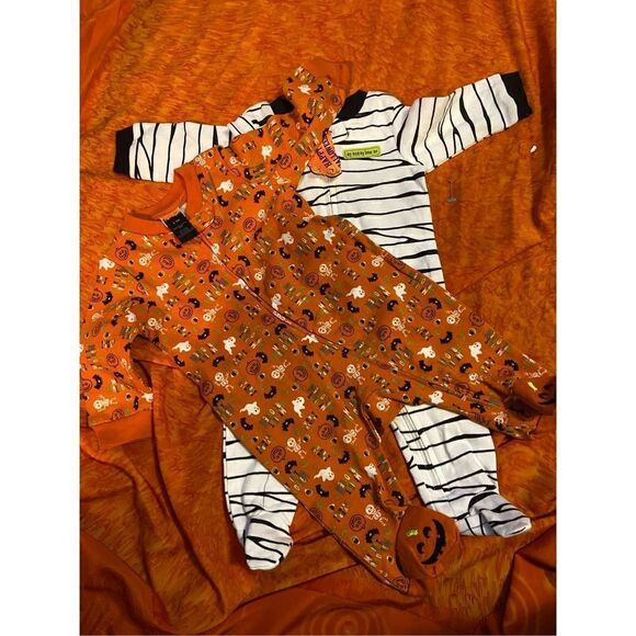 Halloween Outfit Carters Sleepers size 3 months - Picture 1 of 9
